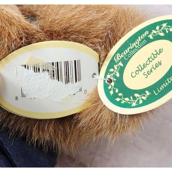 Bearington Collection Collectible Series Limited Edition Stuffed Bear - Picture 6 of 16